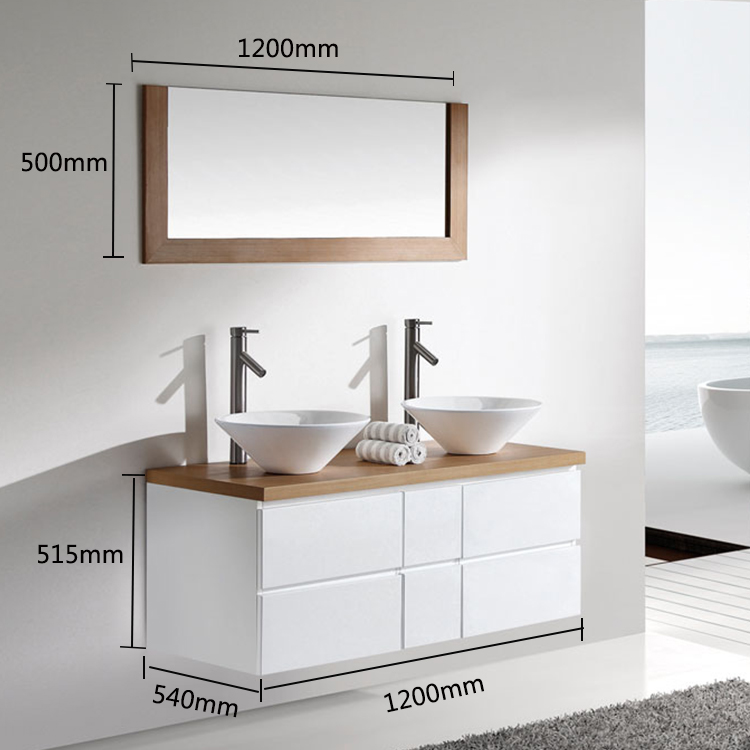 American standard sanitary wares Hotel modern bathroom corner cabinet ,plyWood Bathroom furniture mirror Cabinet