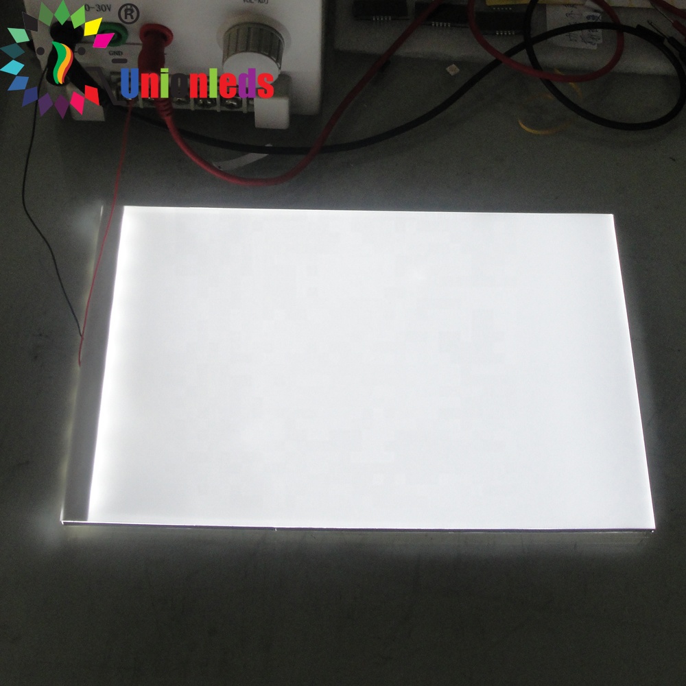 Супер тонкая белая светодиодная подсветка для домашнего знака