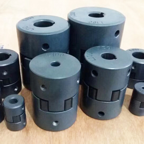 Fevas Flexible Plum Blossom Coupling Ball Screw Sliding Table Coupling Speed Motor Stepper servo Motor with Plum Blossom Coupling Inner Diameter: D40L66 8mm to 22mm