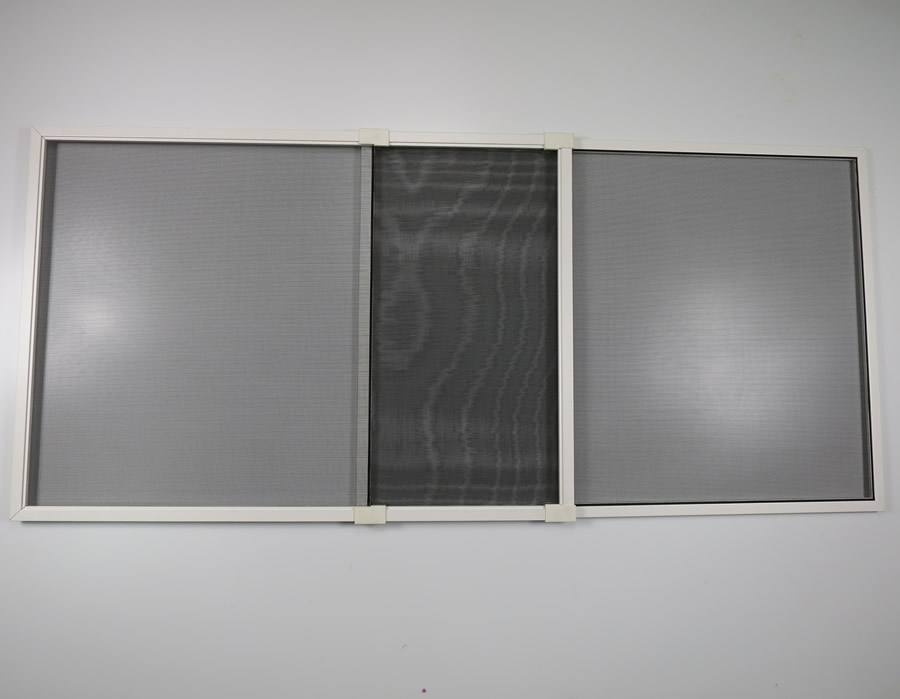 Aluminum horizontal sliding window with mosquito net