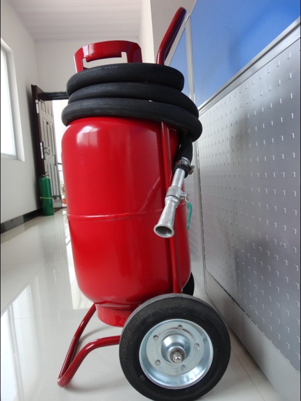 Wheeled fire extinguisher  Trolley 25KG/ 50KG