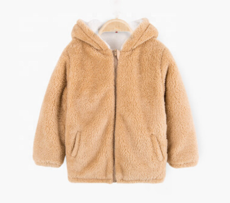 Брендовая одежда, детская зимняя куртка и пальто, детская одежда, флисовая куртка Sherpa