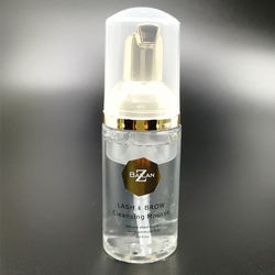 Oil-free Lash Shampoo Non-irritating Eyelash Extension Cleanser Shampoo Formaldehyde Free Eye Lash Foam Cleanser