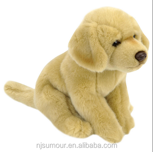 yellow dog plush