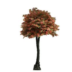 WS16041501custome size manufacturer produce outdoor amusement park decorative artificial maple  tree
