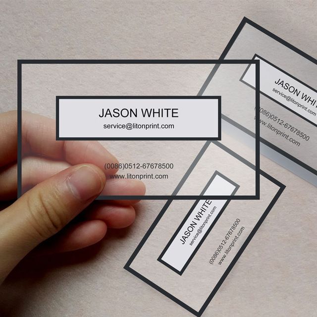 plastic business cards cheap