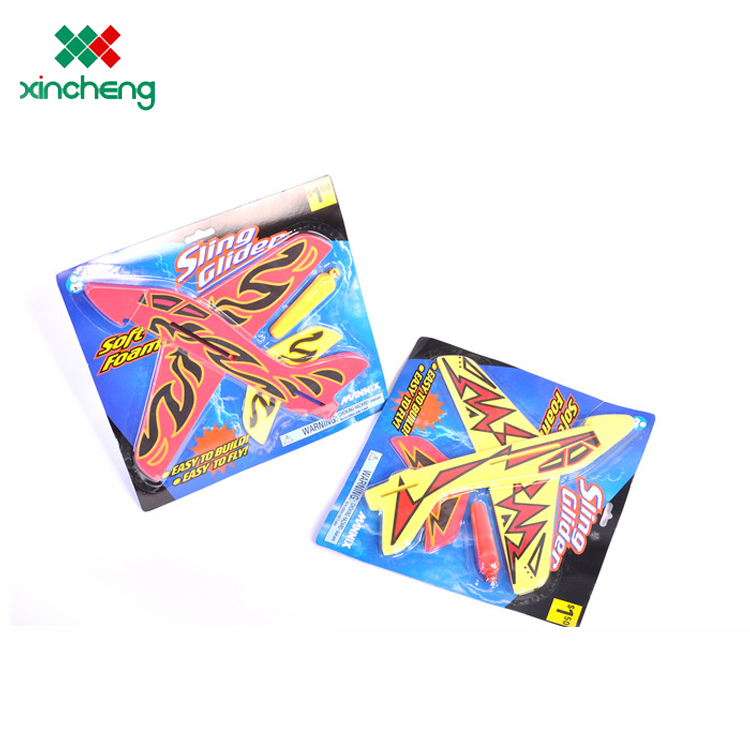 Wholesale 3D flying glider jigsaw puzzle 12 EVA foam aircraft educational toys for children