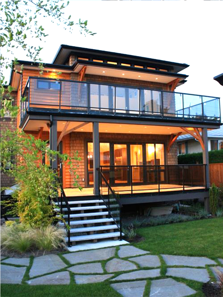 High quality Modern design for balcony stair railings with cheaper price