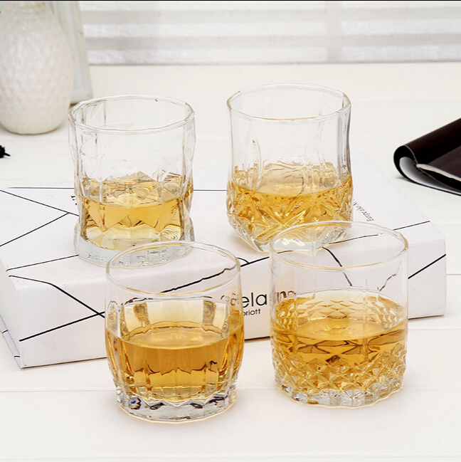 diamond whiskey glass