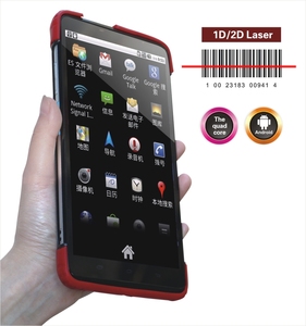 Industrial Android barcode scan tablet with HF/UHF RFID reader