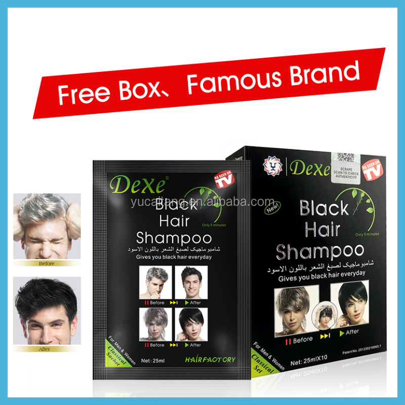2018 Super Magic Gray Hair Dye For Men Fast Hair Dye Shampoo In