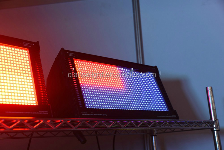 1000 w rgb 3in1 led 彩色频闪灯高亮度 led 舞台灯光