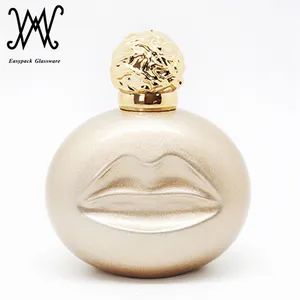 perfume with lips on the bottle