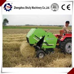 60-90barles/h mini round straw baler straw baler machine straw hay baler machine for sale