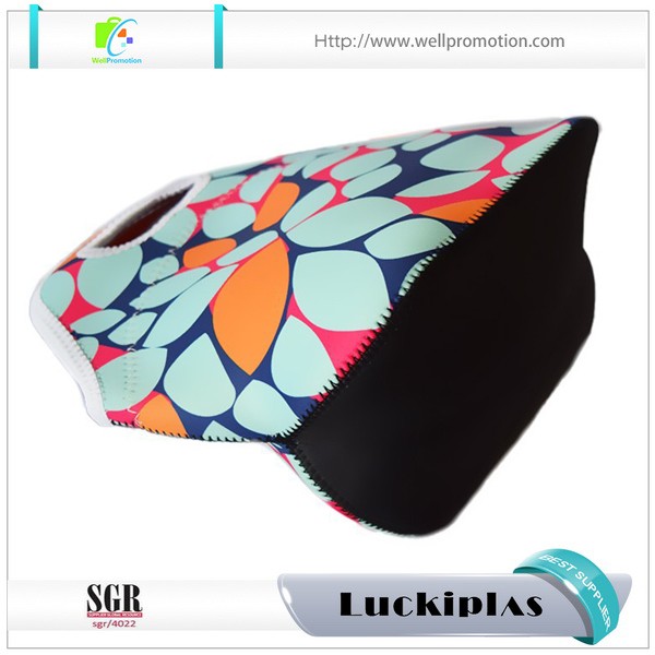 Bolsa de almuerzo grande de neopreno, bolsa de almuerzo de entrega de alimentos de tela de neopreno, bolsa de almuerzo elegante