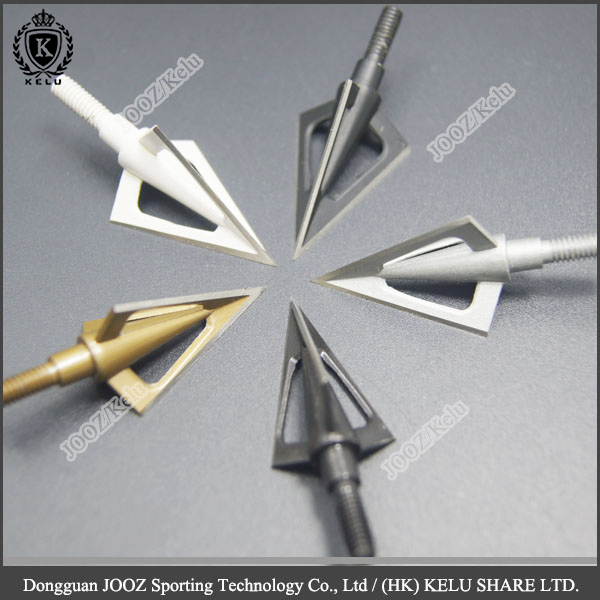 Охота Broadheads стрел и стрел для стрельбы из лука Охота очки металлические наконечники в комплект входят 3 лезвия и стрел