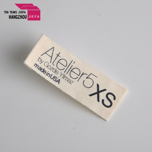 custom cotton material used for swimwear clothes face wash printing labels
