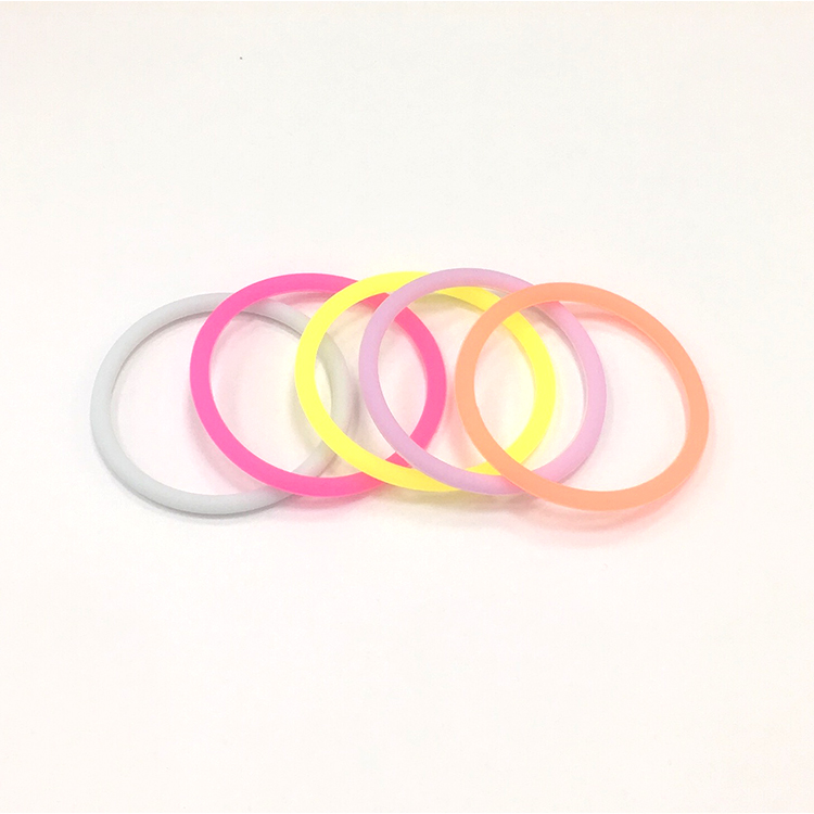 Small Silicone Hair Band Silicone Rubber Bands For Hairsmall