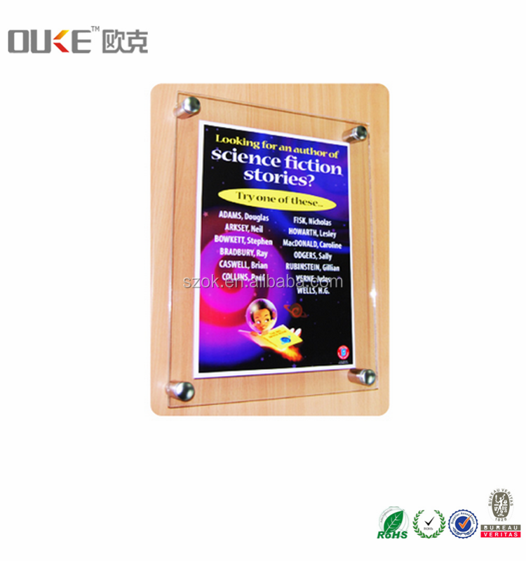 Настенные Реклама акриловая доска объявлений для продажи