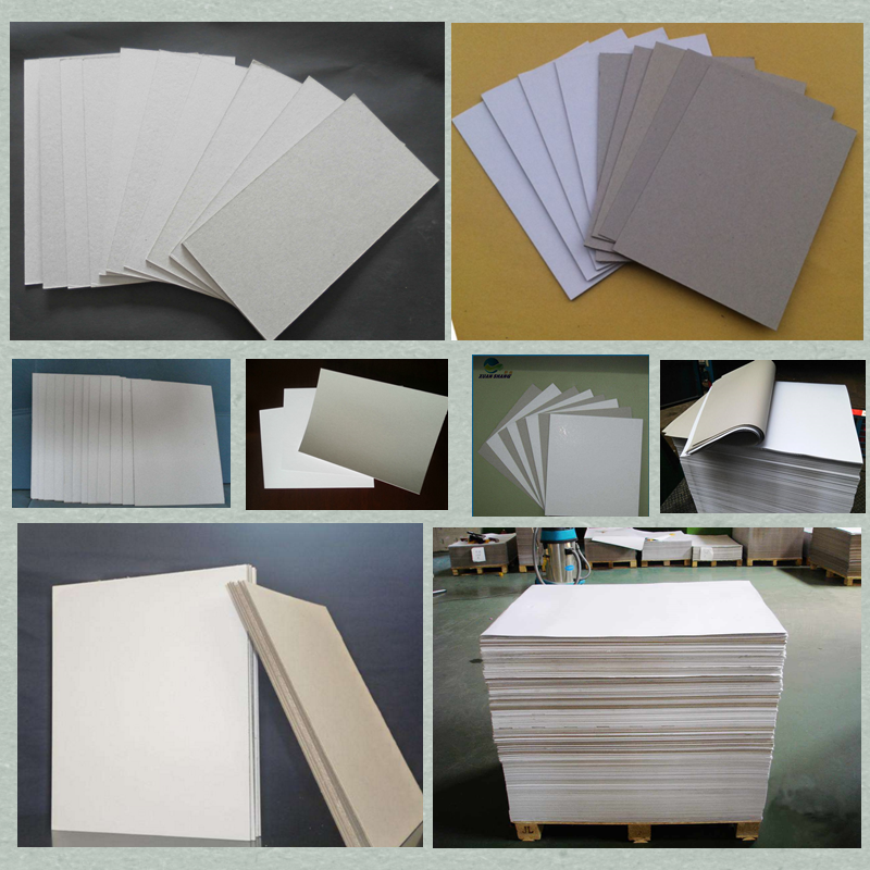 厂家直销价格灰色背面双面印刷纸板 - buy duplex board,white paper