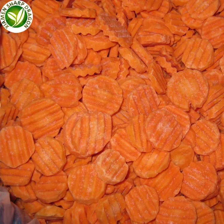 IQF wholesale price high quality fresh vegetables organic carrot diced/slice/whole