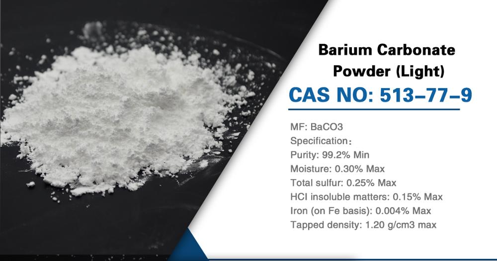 Führen Sie Kugeln des Bariumcarbonats-BaCO3 pulverisieren für Glasherstellung herbei 0