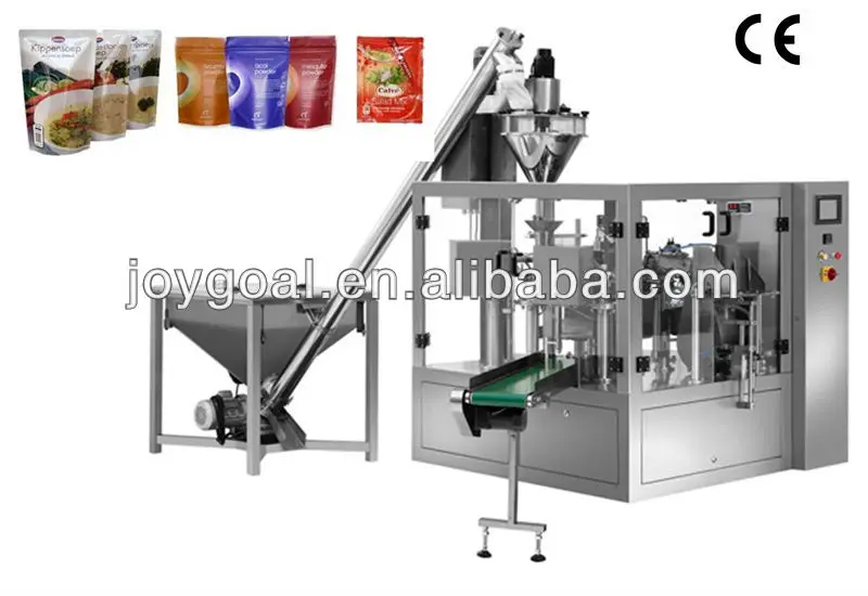 Peanuts nut solid particle bag pouch filling and sealing machine