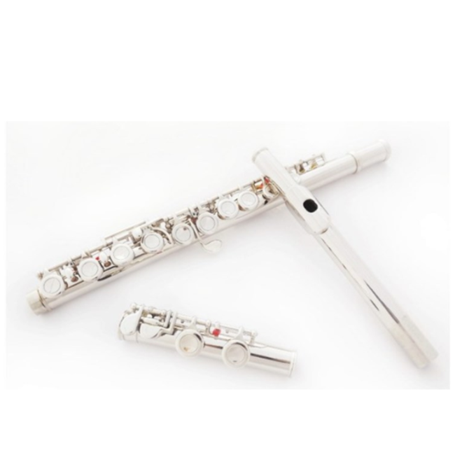 Factory直接販売16キー栓子CトーンニッケルメッキフルートE追加キー