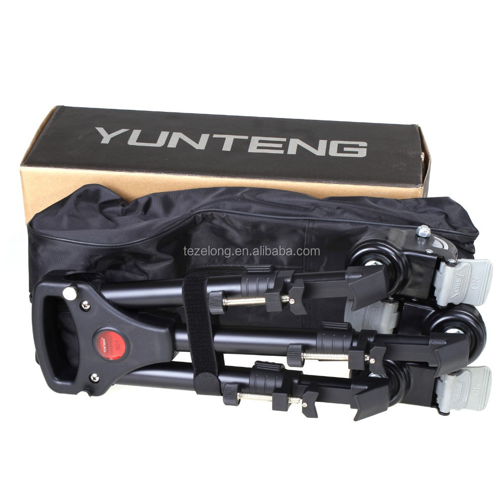 YUNTENG YT-900 Universal Movement Track Tripod Casters Pulley