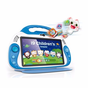 Green I9 Children Tablet computer with innovation games suit teaching materials