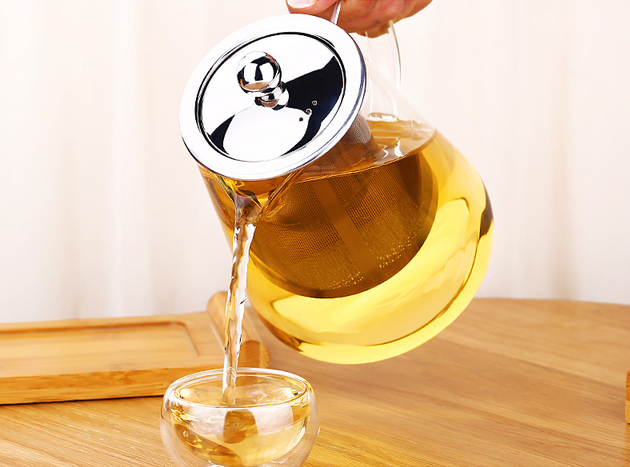 Wholesale Hot Selling Chinese Classical borosilicate Glass Water Tea Pot