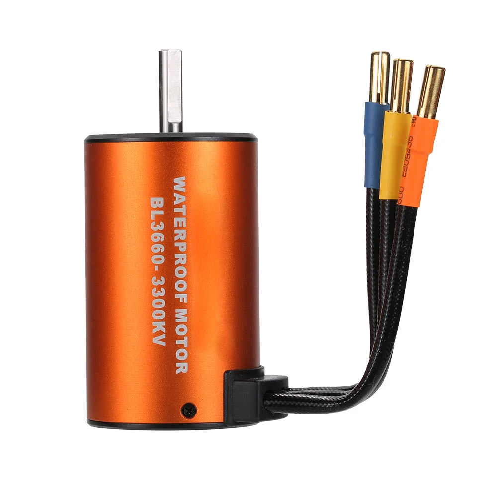Бесщеточный двигатель 3660 3300KV с 60A ESC для радиоуправляемого автомобиля