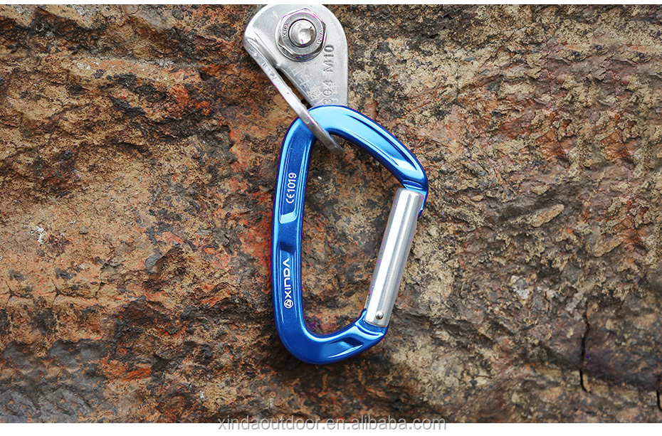 XINDA CE UIAA Certified 7075 Aluminum Carabiner for Climbing
