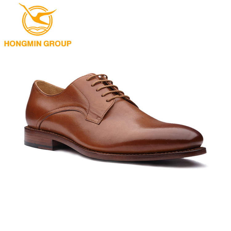 Mens Genuine Leather Custom Made Goodyear Handmade loafers Business Shoes Brown