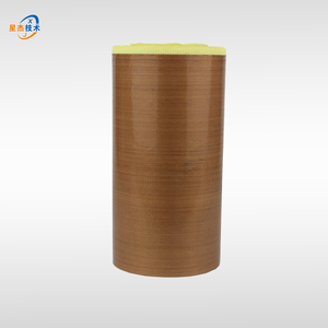 High quality smooth surface fireproofing ptfe glass fiber self adhesive backed tape