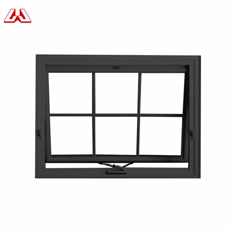 UPVC janela de alto padrão de madeira fabricante na primavera de 2020