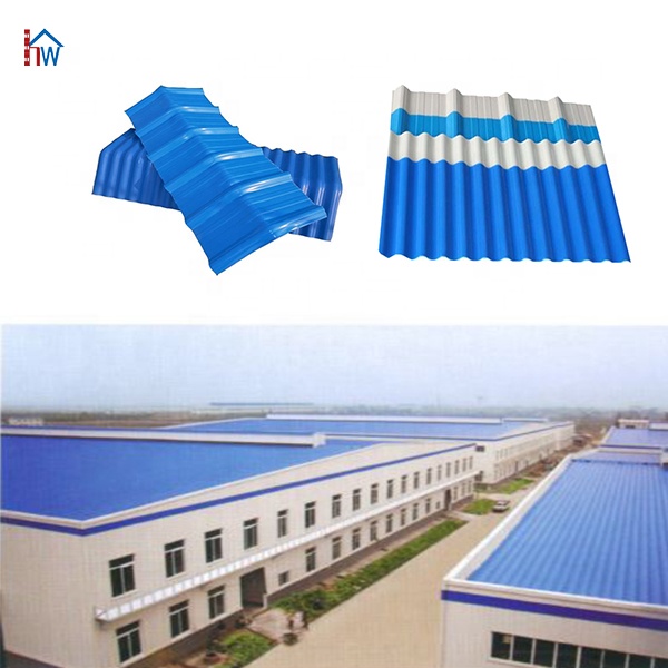 Огнеупорный гофрированный светильник из ПВХ, пластиковый лист для черепицы на Филиппинах