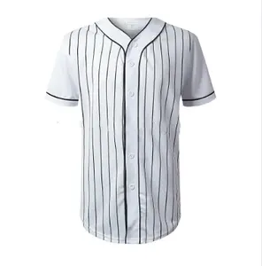 plain striped baseball jerseys