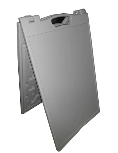 -Рамка знак с Двусторонняя дисплей Singicade Deluxe-доска-черный или белый