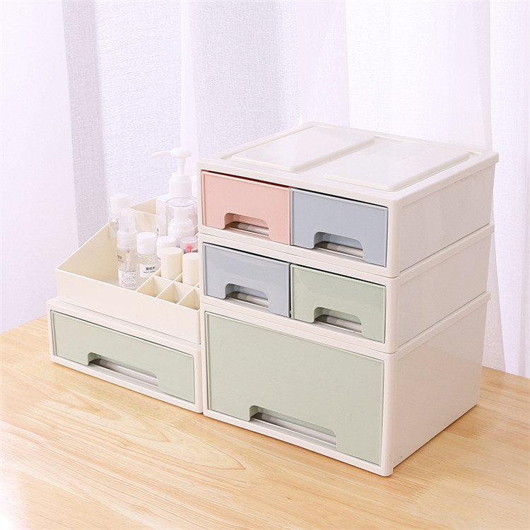 Цена по прейскуранту завода пластиковая коробка для хранения косметики Органайзер с ящиками для косметики