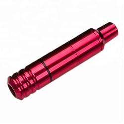 18 years hardware factory custom aluminum tattoo pen machine enclosure with red anodized