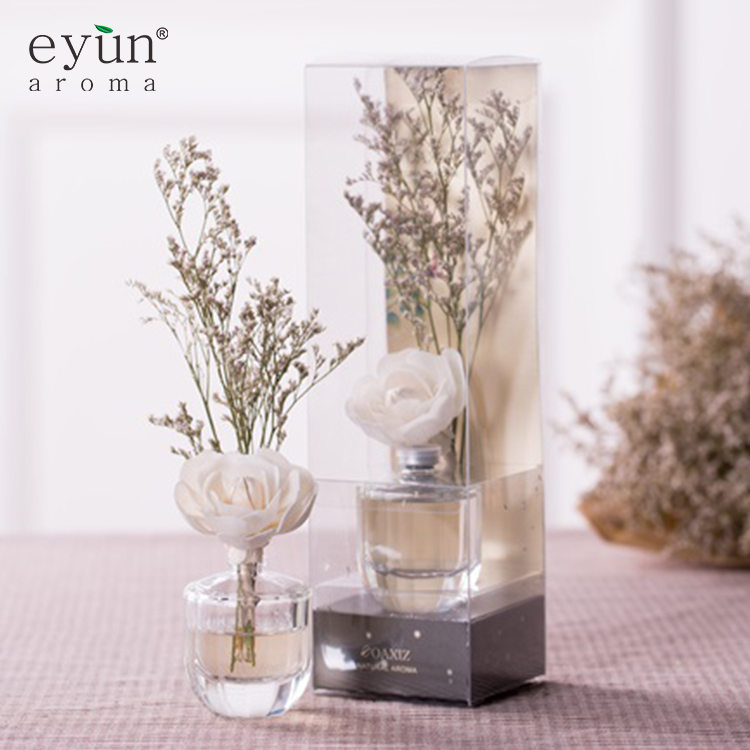 Роскошный комнатный Жидкий освежитель воздуха, ароматический декоративный аромадиффузор с естественным цветком
