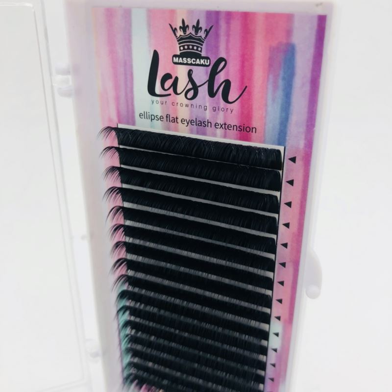 0,15/0,20 мм матовые черные плоские накладные ресницы для наращивания ресниц черного матового цвета