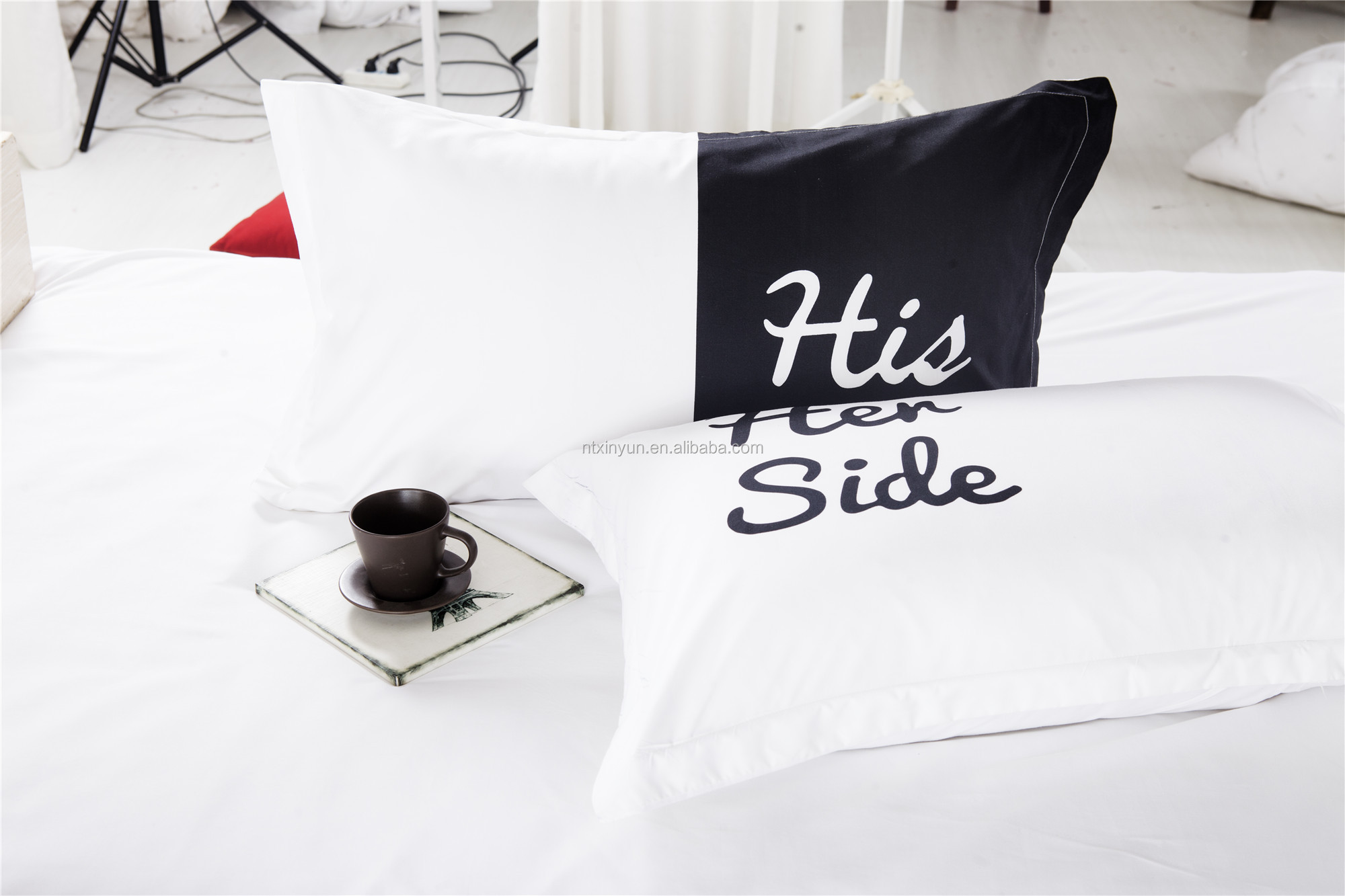 Cheap duvet covers & pillow-Microfiber Comforter set- quilt machine Bedding Sets-Together pattern