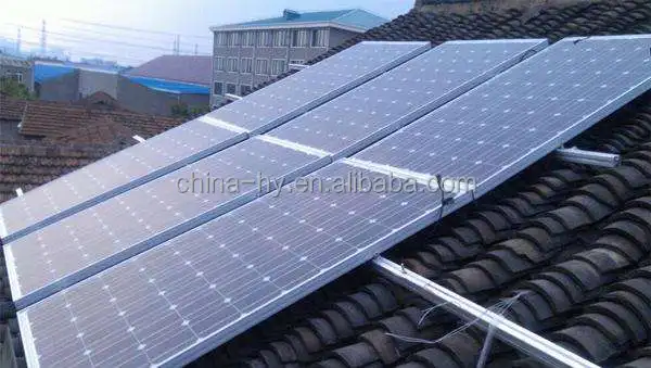 HDG steel single axis tracker rooftop rack solar tracker