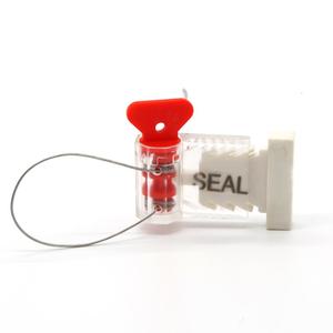 REM106 Wholesale galvanized steel wire single use plastic electric meter seals
