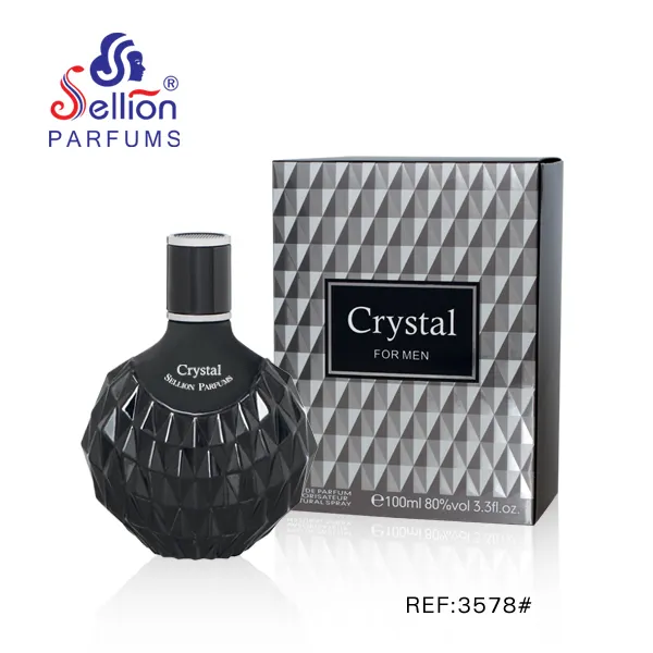 Crystal men. Sellion Parfums graceful.