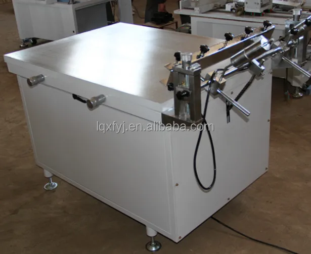 manual silk screen printing machine with high precision vacuum suction for sale