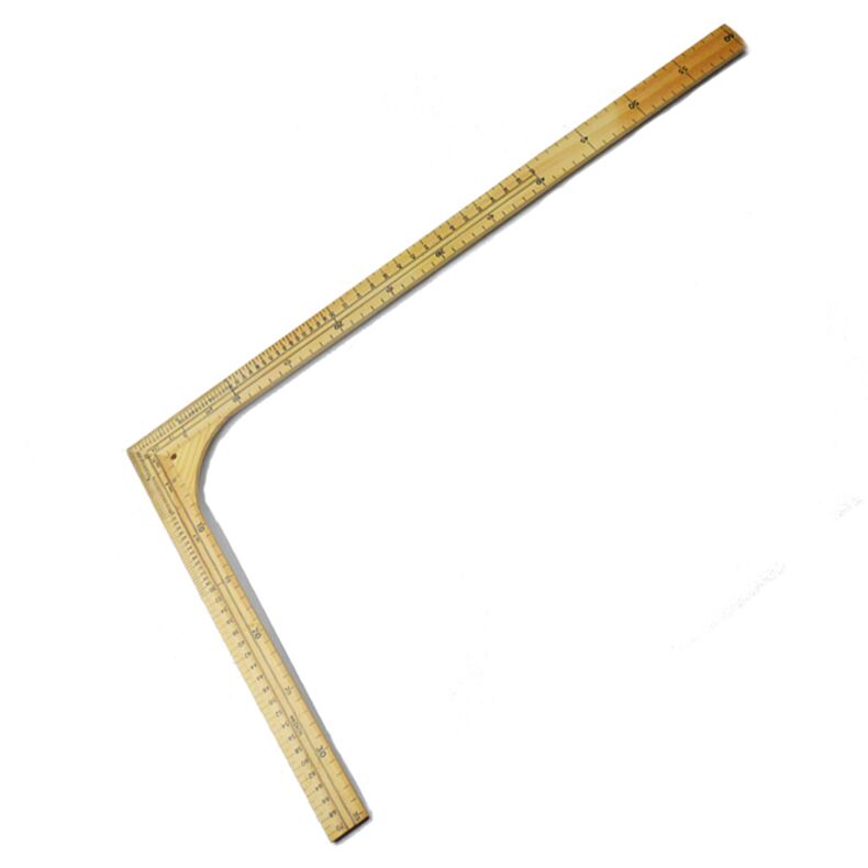 OEM Measuring Tools 60cm Angle L Shape Square Wooden Ruler