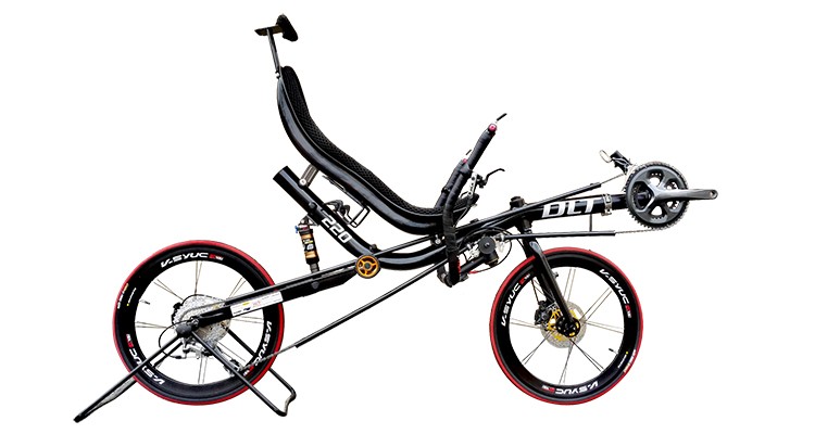 TrikExplor アウトドアスポーツ 26インチ リクライニングバイク